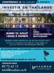 Conférence immobilier tahilande vauban tahiti