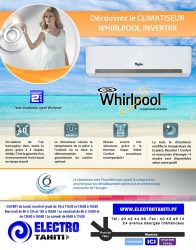 Climatiseur Whirpool Tahiti