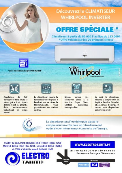 Climatiseur tahiti