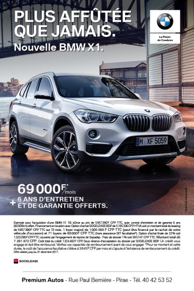 BMW X1 Tahiti