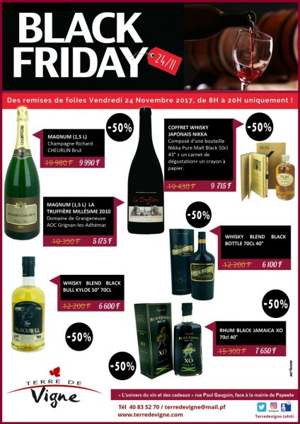 Black Friday terre de vigne
