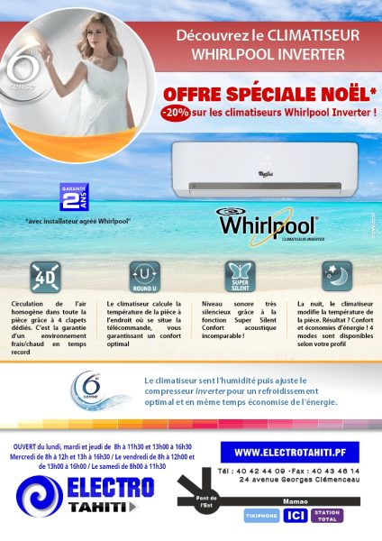 Offre noel electro tahiti