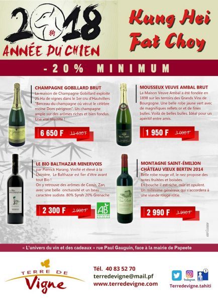 promo vin tahiti